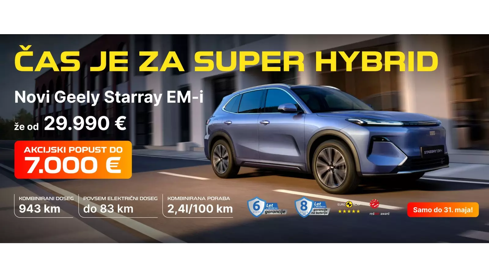 Novi Geely JI YUE